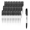 Permanent Markers, 36 Pack Black Permanent Marker Set, Quick Drying & Fade Resistant, Fine Point Markers for Plastic, Paper, Metal, and More
