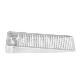 Furniture Leveling Shims, 30 PCS 1.97 x 1.16 x 0.22 inch Non-Skid Clear Plastic Pads, Easy-to-Cut Furniture Leveler, Ideal Shim Leveler for Couch