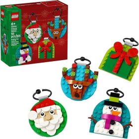 Christmas Ornament Selection Building Toys - Holiday Crafts for Family, Kids, Boys & Girls, Ages 6+ - Hanging Christmas Decorations for Tree - 40