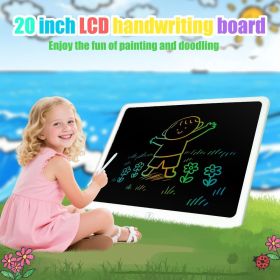 (TEMU&TK only supports PICKUP)LCD Writing Tablet, Valentines Day Gifts for Kids,20 Inch Colorful Toddler Doodle Board Drawing Tablet
