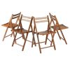 Robin 4-PC Folding Chair Set Teak