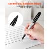 Permanent Markers, 36 Pack Black Permanent Marker Set, Quick Drying & Fade Resistant, Fine Point Markers for Plastic, Paper, Metal, and More