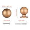 Cabinet Knobs, 12 Pack, 0.98 Inch Zinc Alloy Drawer Pulls Door Handles