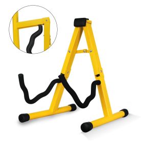 5 Core Guitar Stand A Shape Foam Arm Rubber Pad for Acoustic Electric Bass (sku: GSS YLW 1PC)